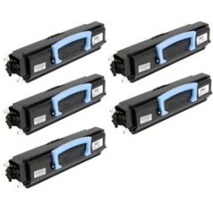 Compatible Lexmark X340H21G High Yield Toner Cartridge for X340, X342 5 Pack
