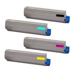 Okidata Compatible Toner Cartridge for C831 4 Pack