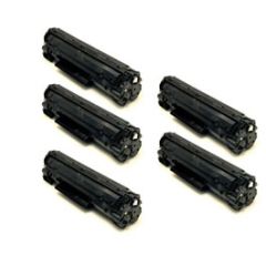 Compatible Toner Cartridge for CB436A (HP 36A) Black 5 Pack
