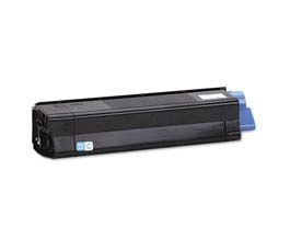 Replacement for Oki 43034803; Models: C3100 MG Compatible Toner Cartridges C3100N C3200 etc; Cyan Ink: CO3200C